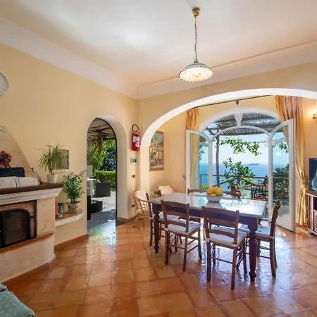 Huge Splendid View In Apartment Positano