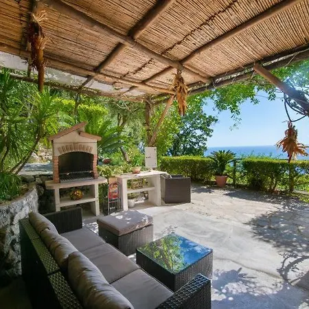 Huge Splendid View In Apartment Positano